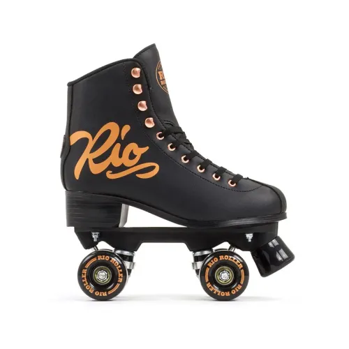 Patins Rio Rollers Rose Black | Achat En Ligne | Jack'n Roll