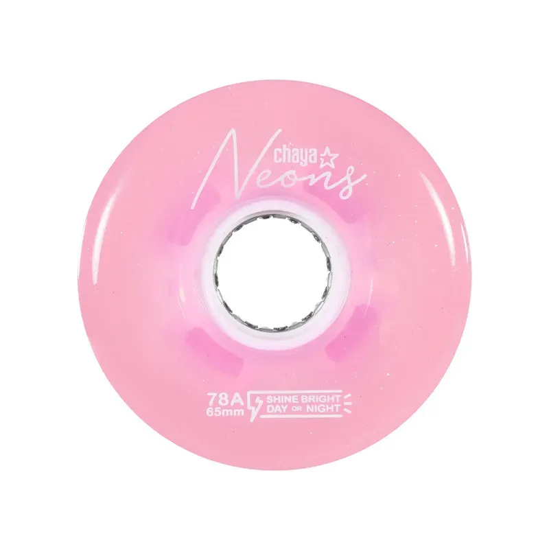 Roues Lumineuses Chaya Neons Led 65mm (x4) | Achat En Ligne | Jack'n Roll