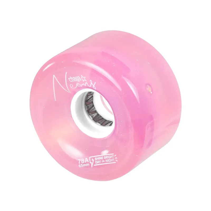 Roues Lumineuses Chaya Neons Led 65mm (x4) | Achat En Ligne | Jack'n Roll