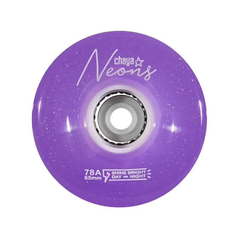 Roues Lumineuses Chaya Neons Led 65mm (x4) | Achat En Ligne | Jack'n Roll