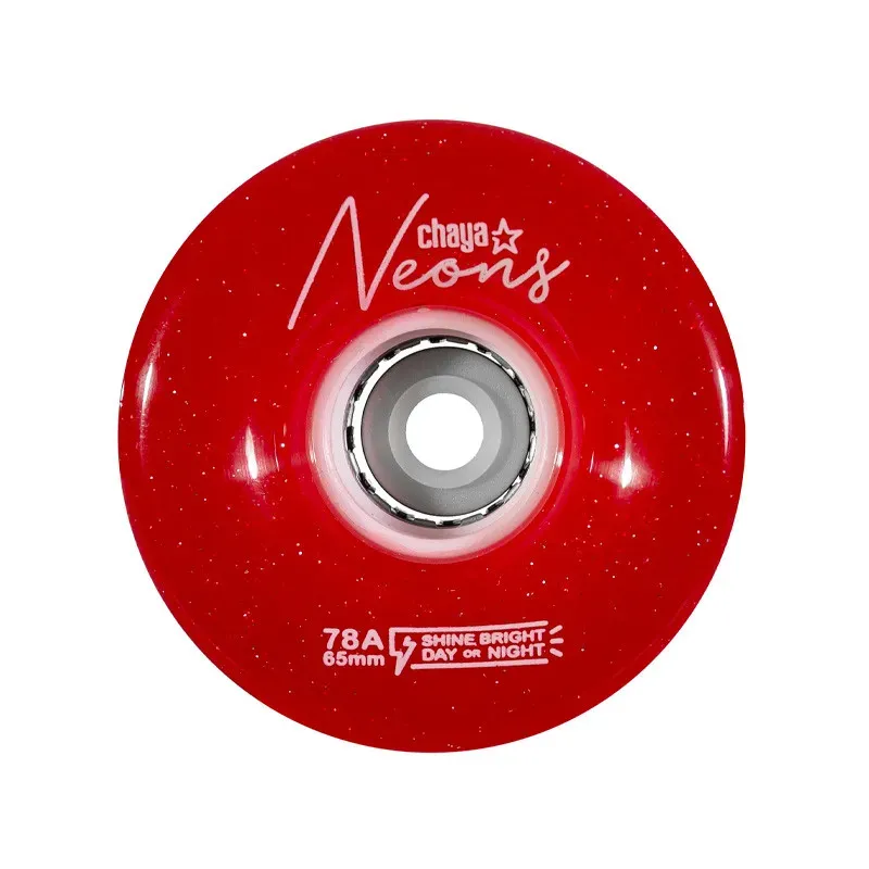 Roues Lumineuses Chaya Neons Led 65mm (x4) | Achat En Ligne | Jack'n Roll