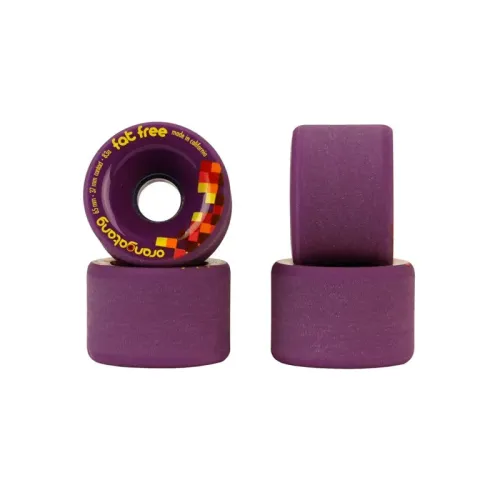 Roues Orangatang Fat Free (x4) | Roue Cruiser | Jack'n Roll