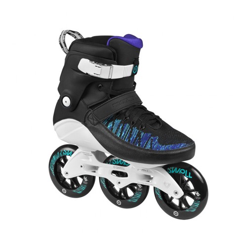 Rollers Powerslide Swell Trinity 110 Voltage Blue | Achat En Ligne | Jack'n Roll