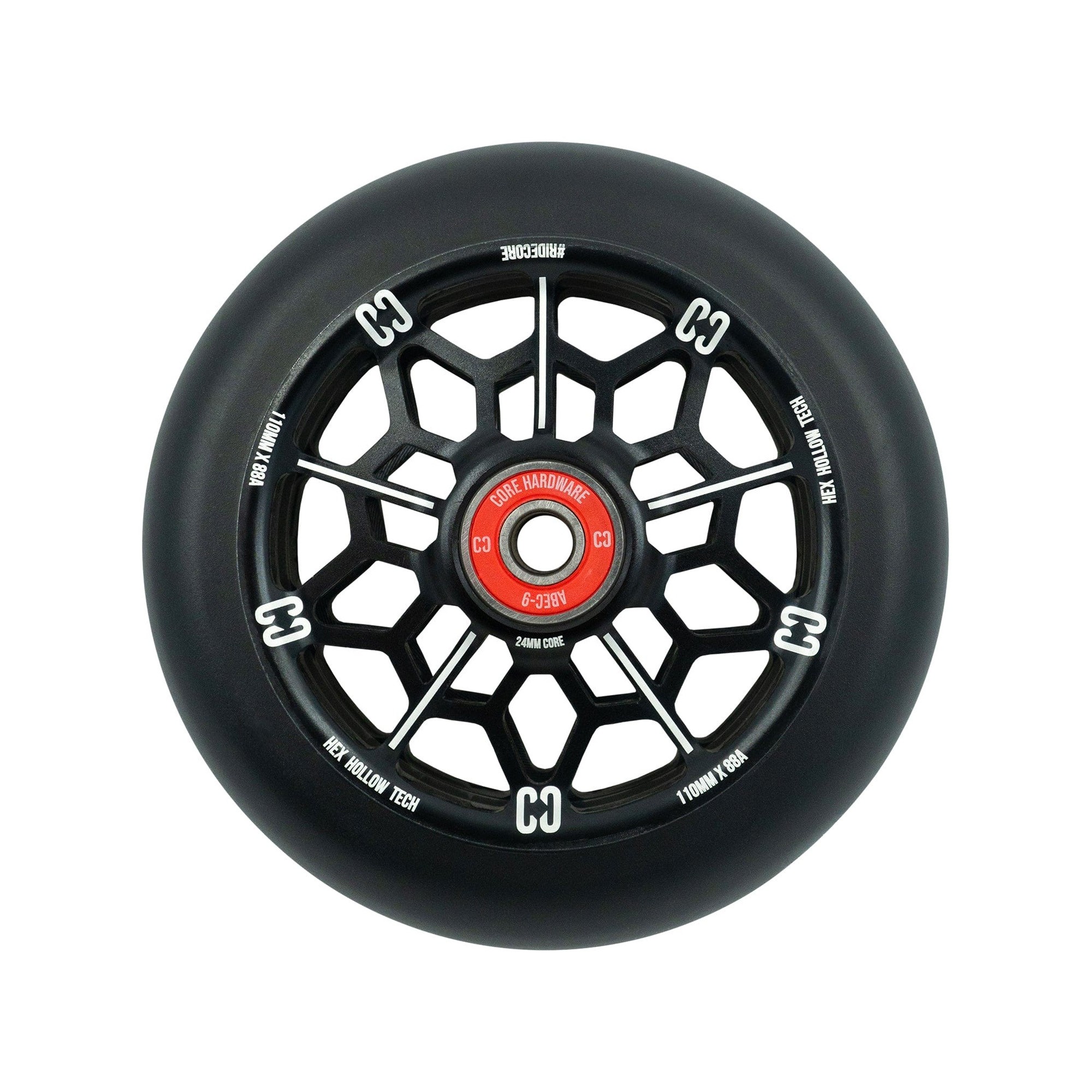 Roue Core Hex Hollow 110mm | Trottinette Freestyle | Jack'n Roll