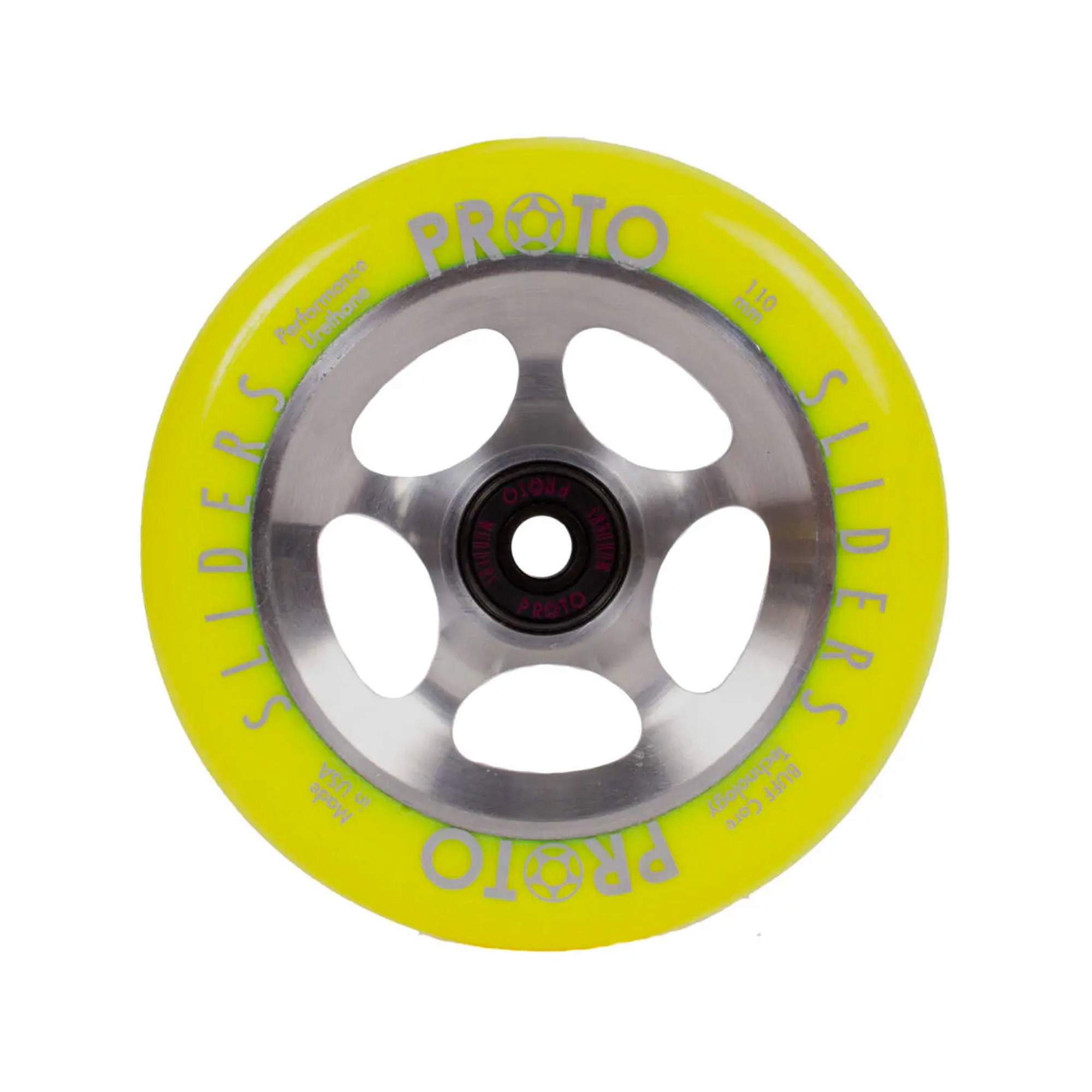 ROUES PROTO SLIDERS STARBRIGHT 110MM (X2)