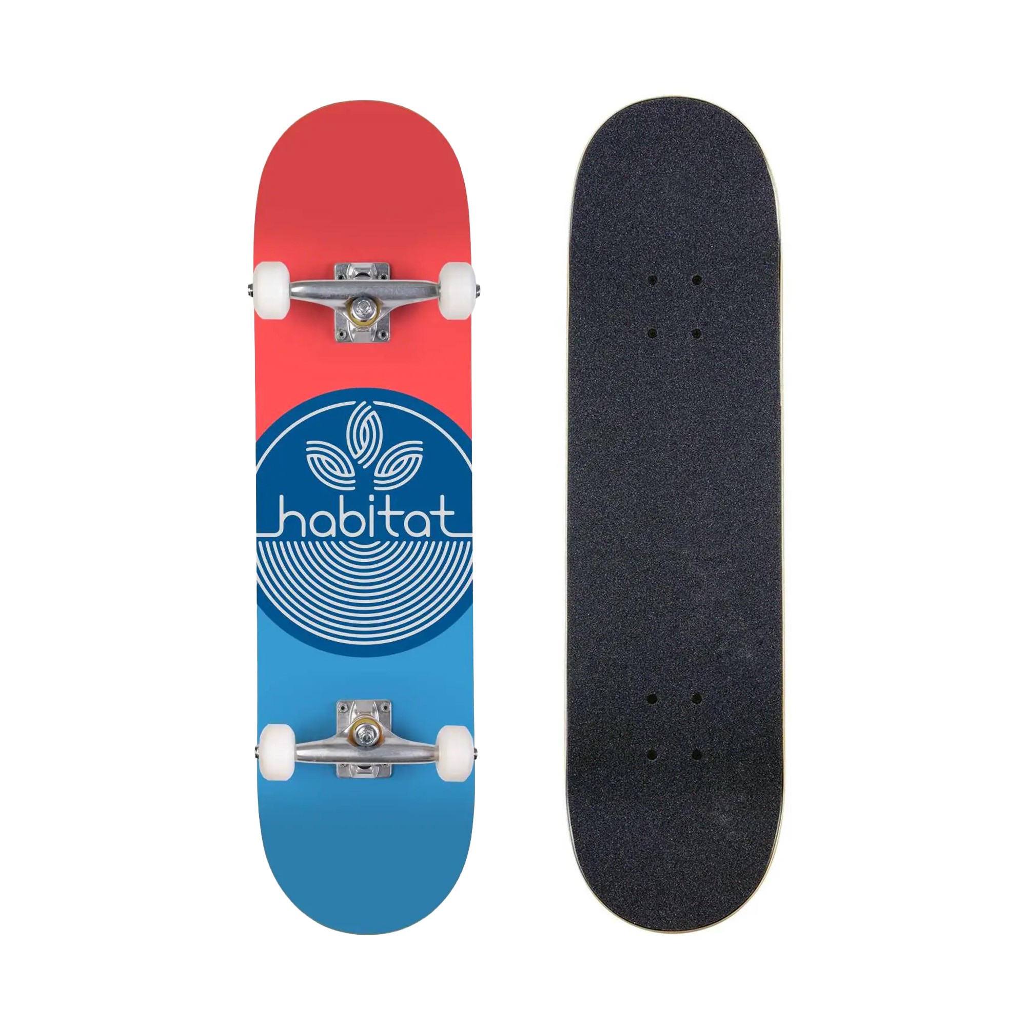 SKATEBOARD HABITAT LEAF DOT 7.75"