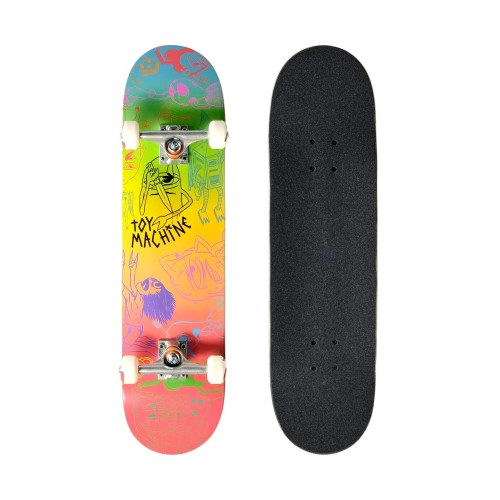 SKATEBOARD TOY MACHINE SET CHARACTERS LI 8"