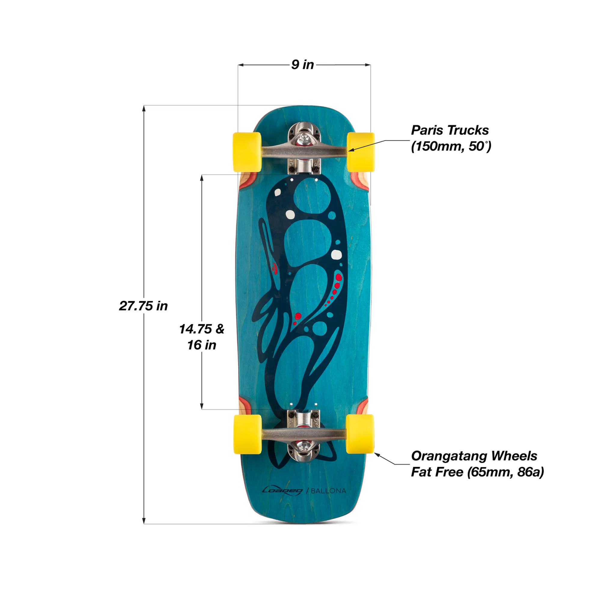Cruiser Loaded Ballona Moby | Cruiser Complet | Jack'nRoll