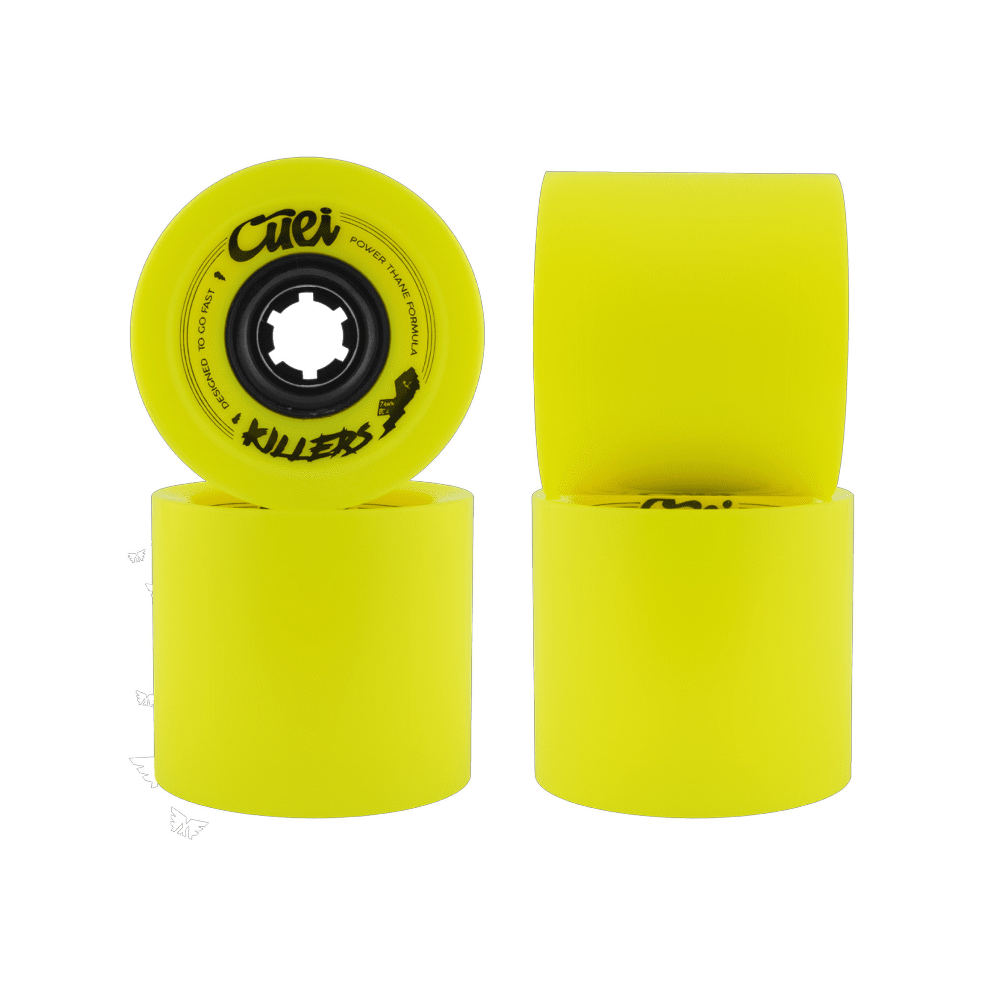 Roues CUEI Killers 74mm | Longboard Downhill & Freestyle | Jack'nRoll