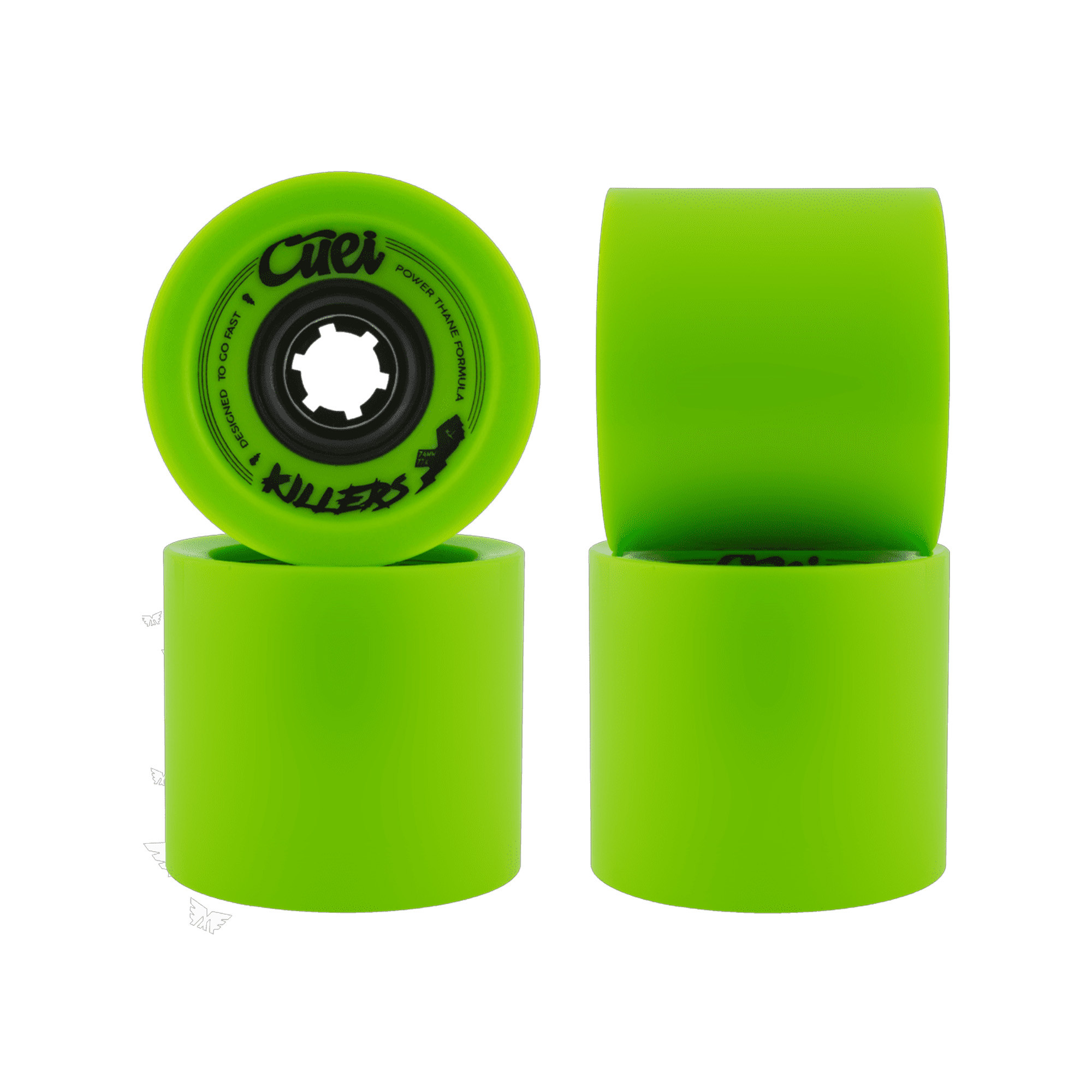 Roues CUEI Killers 74mm | Longboard Downhill & Freestyle | Jack'nRoll