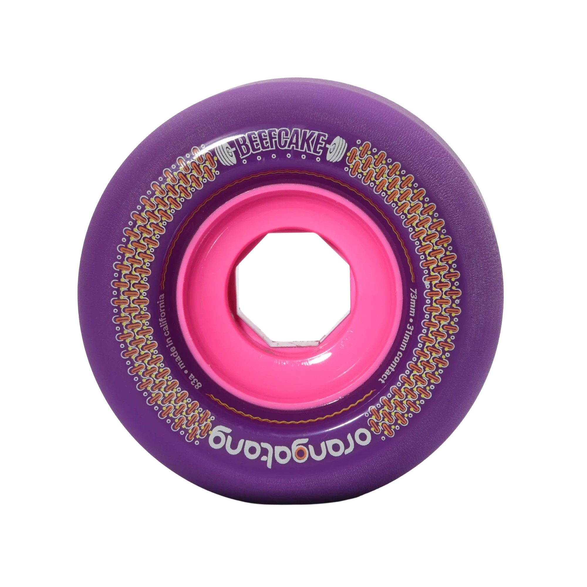 Roues Orangatang Beefcake 73mm | Freeride Longboard | Jack'nRoll