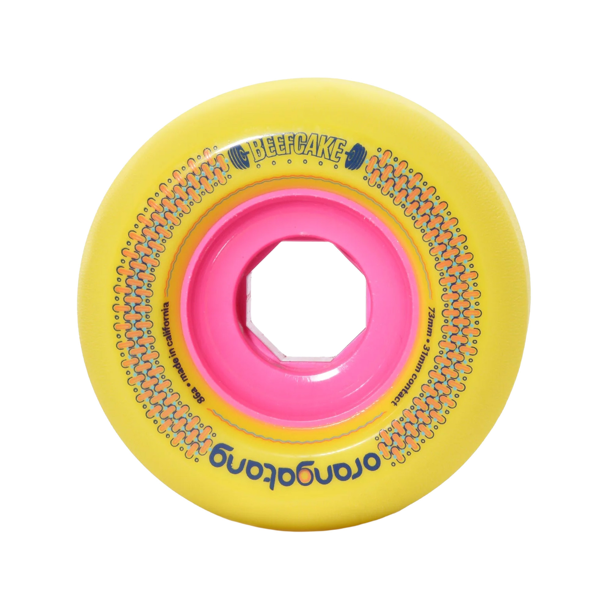 Roues Orangatang Beefcake 73mm | Freeride Longboard | Jack'nRoll