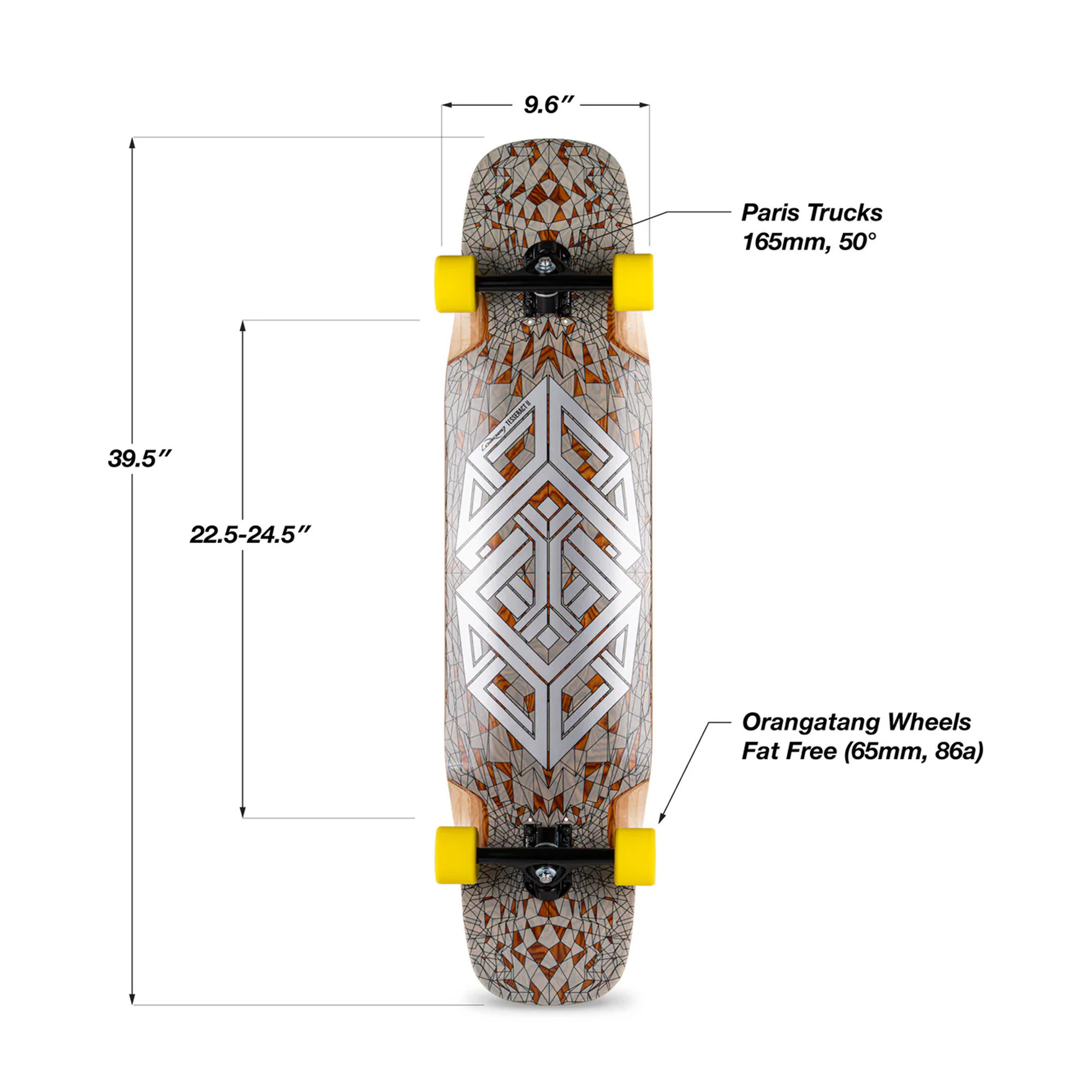 Longboard Loaded Tesseract II | Freestyle Freeride | Jack'nRoll