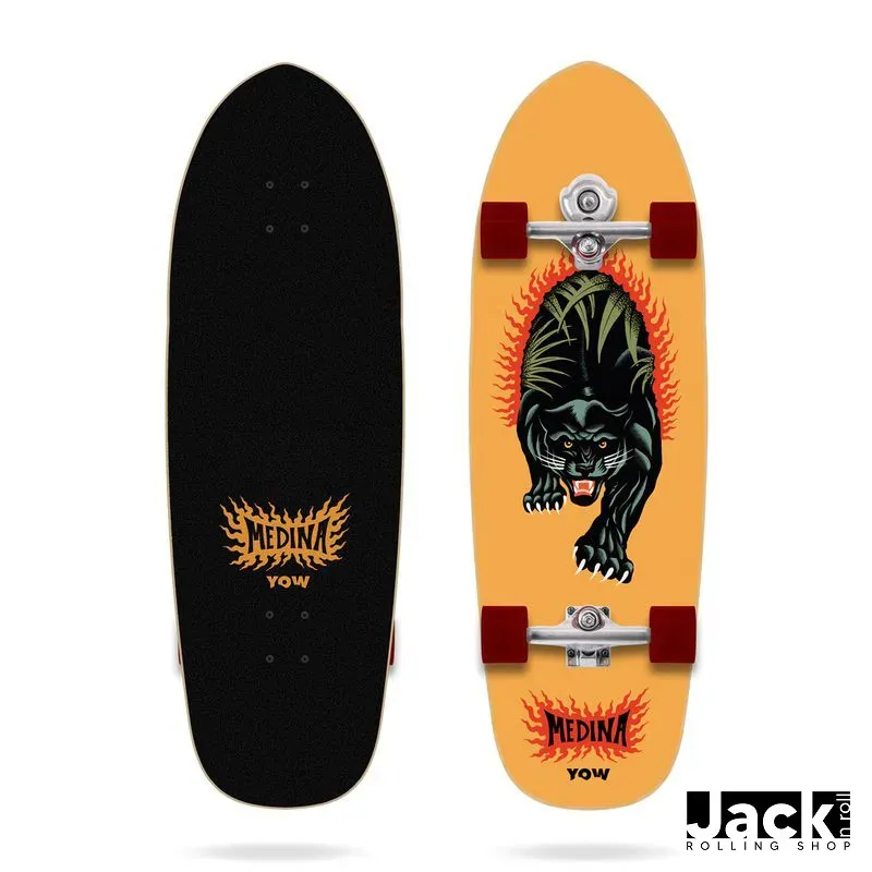 Surfskate Yow Medina Panthera 33" Signature Series | Achat En Ligne | Jack'n Roll